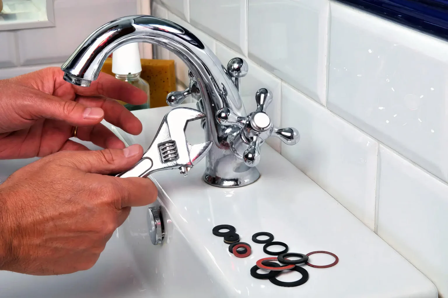 Bathroom faucet repair and fixture replacement in Woodstock, Georgia